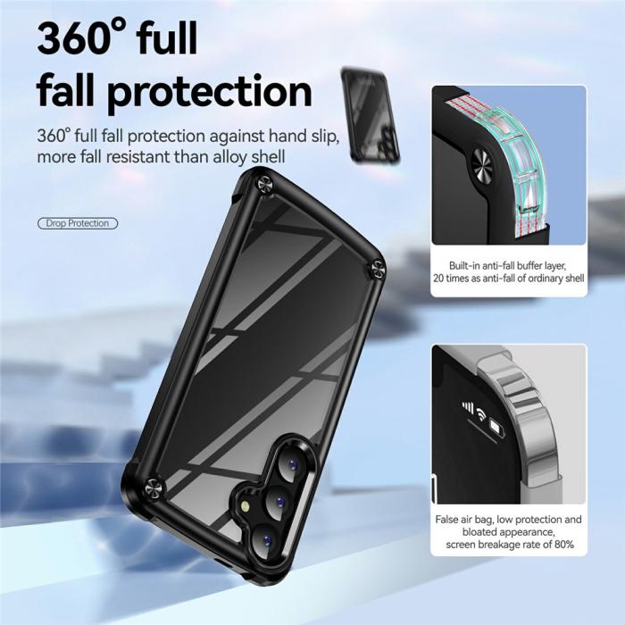 Bild 5,  Samsung Galaxy S26 Skal Shockproof Hybrid Svart - Teknikhallen.se