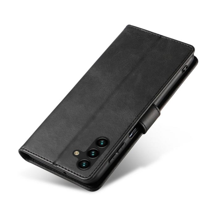 Bild 4,  Samsung Galaxy S26 Fodral Läder Svart - Teknikhallen.se