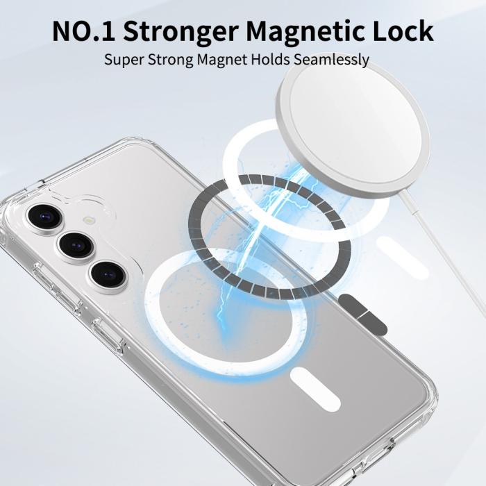 Bild 5,  Samsung Galaxy S26 Skal MagSafe Hybrid Transparent - Teknikhallen.se