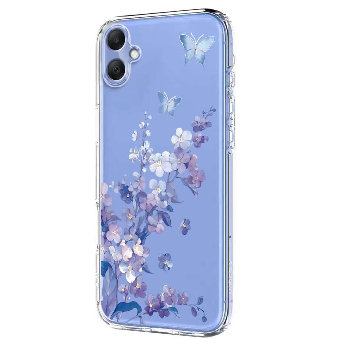 Bild 2,  Samsung Galaxy A07 4G Skal Med Tryck Blommor - Teknikhallen.se