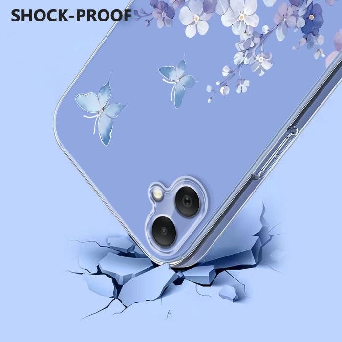 Bild 3,  Samsung Galaxy A07 4G Skal Med Tryck Blommor - Teknikhallen.se