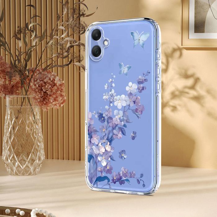 Bild 5,  Samsung Galaxy A07 4G Skal Med Tryck Blommor - Teknikhallen.se