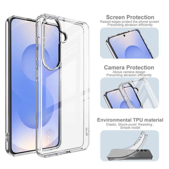 Bild 5, IMAK IMAK Samsung Galaxy S26 Skal Soft TPU Transparent - Teknikhallen.se