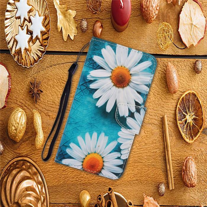Bild 6,  Samsung Galaxy S26 Fodral Med Tryck Vita Blommor - Teknikhallen.se