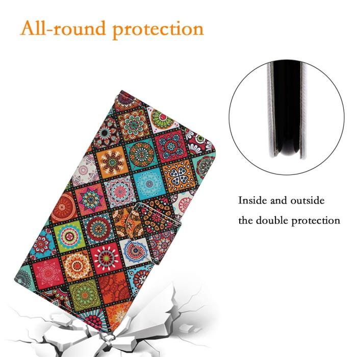 Bild 5,  Samsung Galaxy S26 Fodral Med Tryck Mandala Blommor - Teknikhallen.se