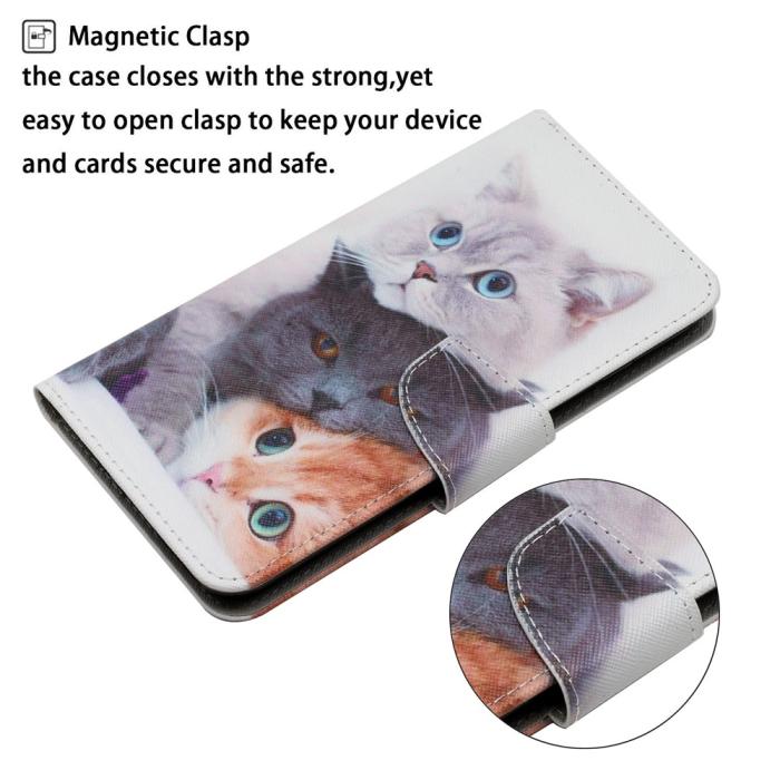 Bild 4,  Samsung Galaxy S26 Fodral Med Tryck Katter - Teknikhallen.se