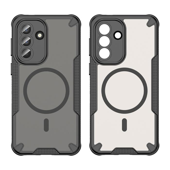 Bild 2,  Samsung Galaxy A57 5G Skal MagSafe Hybrid Armor Svart - Teknikhallen.se