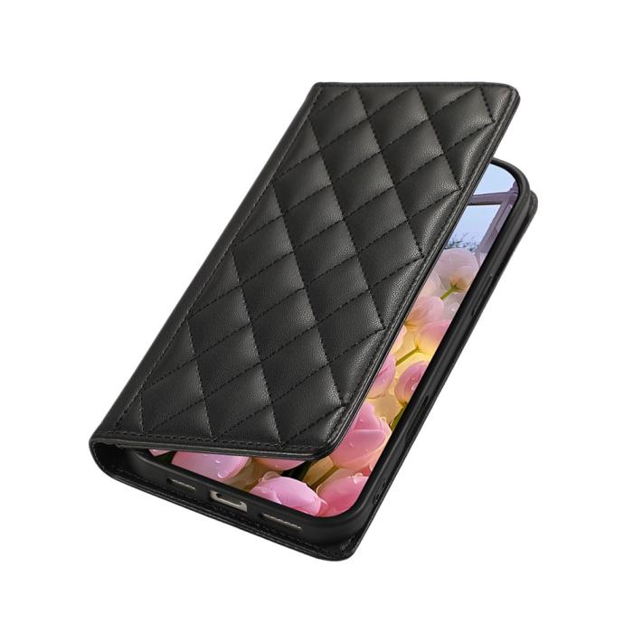 Bild 5,  Samsung Galaxy S26 Ultra Fodral RFID Rhombus Läder Svart - Teknikhallen.se