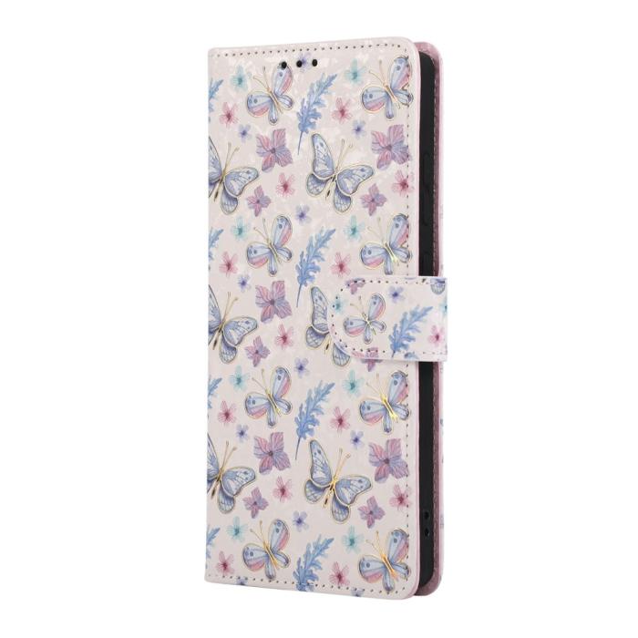 Bild 5,  Samsung Galaxy S26 Ultra Fodral RFID Läder Fjärilar / Blommor - Teknikhallen.se