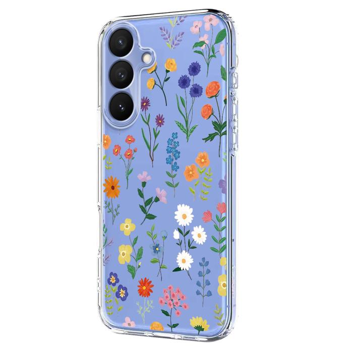 Bild 2,  Samsung Galaxy S26 Plus Skal TPU Med Tryck Blommor - Teknikhallen.se