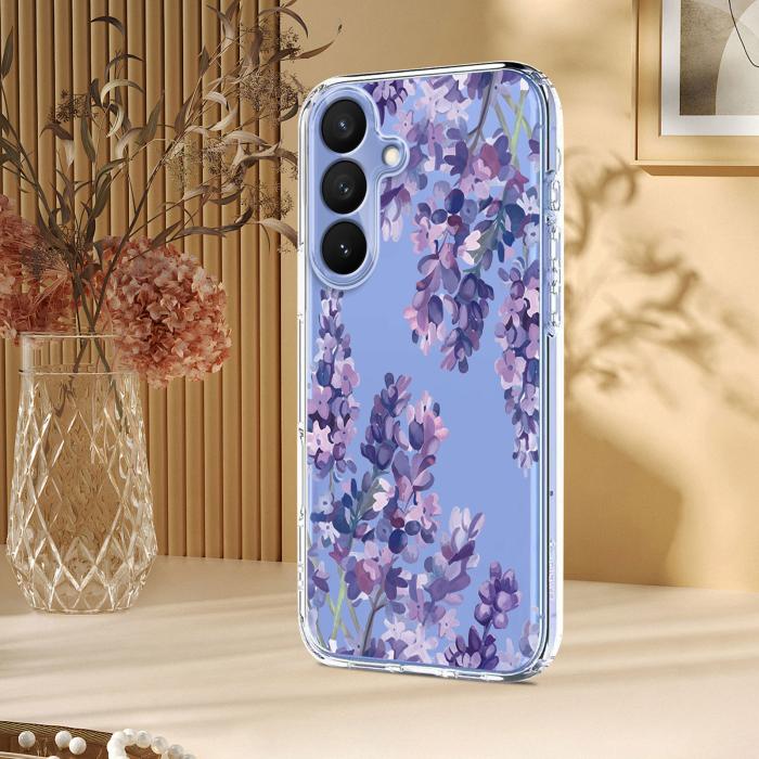 Bild 5,  Samsung Galaxy S26 Plus Skal TPU Med Tryck Blommor - Teknikhallen.se