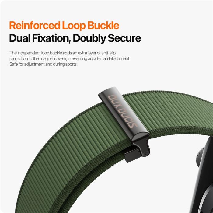 Bild 6, DUX DUCIS DUX DUCIS Apple Watch 38/40/41/42 mm Armband Magnetic Strap - Teknikhallen.se