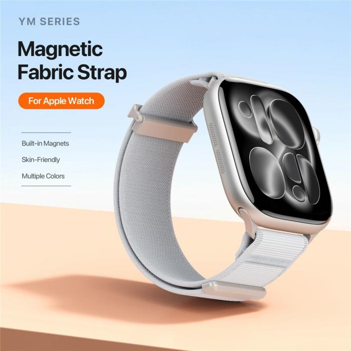 Bild 4, DUX DUCIS DUX DUCIS Apple Watch 42/44/45/46/49 mm Armband Magnetic Strap - Teknikhallen.se