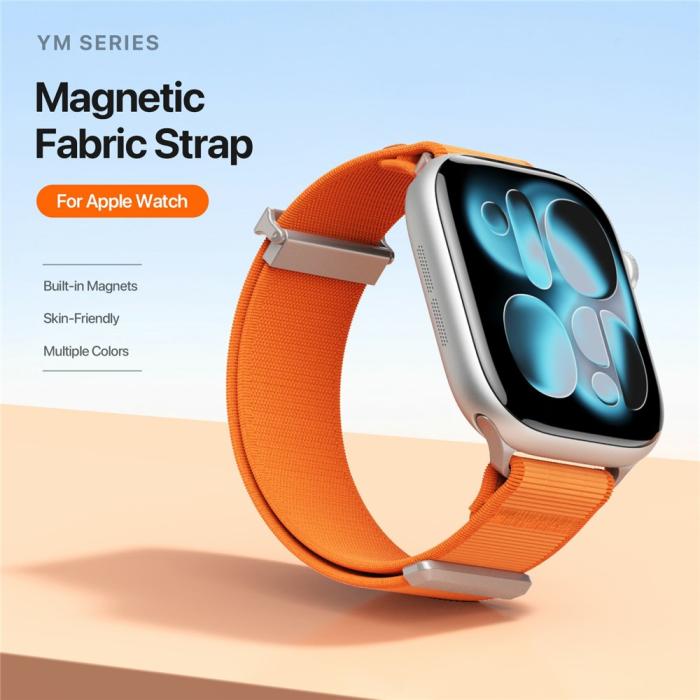 Bild 4, DUX DUCIS DUX DUCIS Apple Watch 42/44/45/46/49 mm Armband Magnetic Strap - Teknikhallen.se