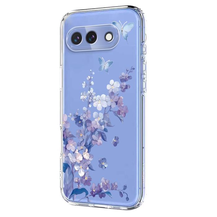 Bild 2,  Google Pixel 10a Skal Med Tryck Blommor - Teknikhallen.se