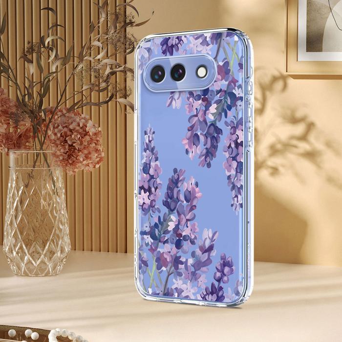Bild 5,  Google Pixel 10a Skal Med Tryck Blommor - Teknikhallen.se