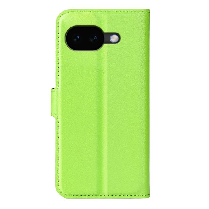 Bild 6,  Google Pixel 10a Fodral Litchi Läder Grön - Teknikhallen.se