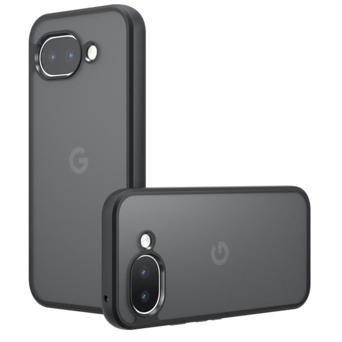 Bild 2,  Google Pixel 10a Skal Hybrid Transparent / Svart - Teknikhallen.se