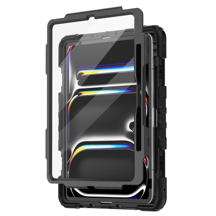 Bild 2,  iPad Pro 13 2025 / 2024 Skal 360 Shockproof Hybrid Kickstand - Teknikhallen.se