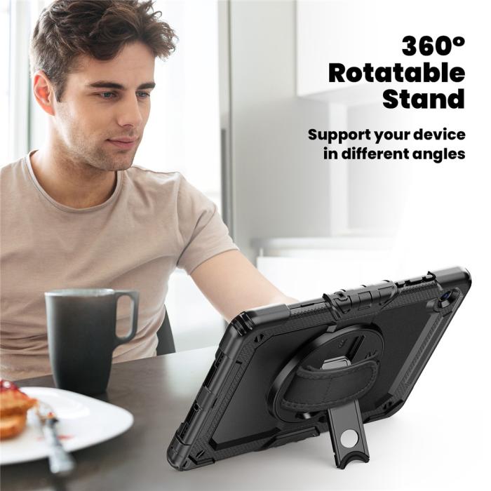 Bild 5,  Galaxy Tab A11 Plus/A9 Plus Skal 360 Shockproof Hybrid Kickstand - Teknikhallen.se