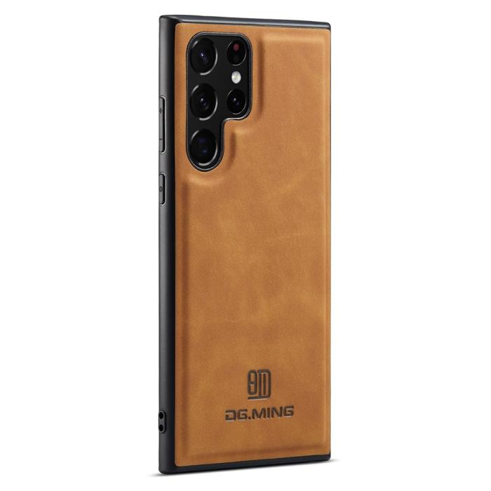 Bild 3, DG.MING DG.MING Galaxy S26 Ultra Skal Läderbelagt Brun - Teknikhallen.se