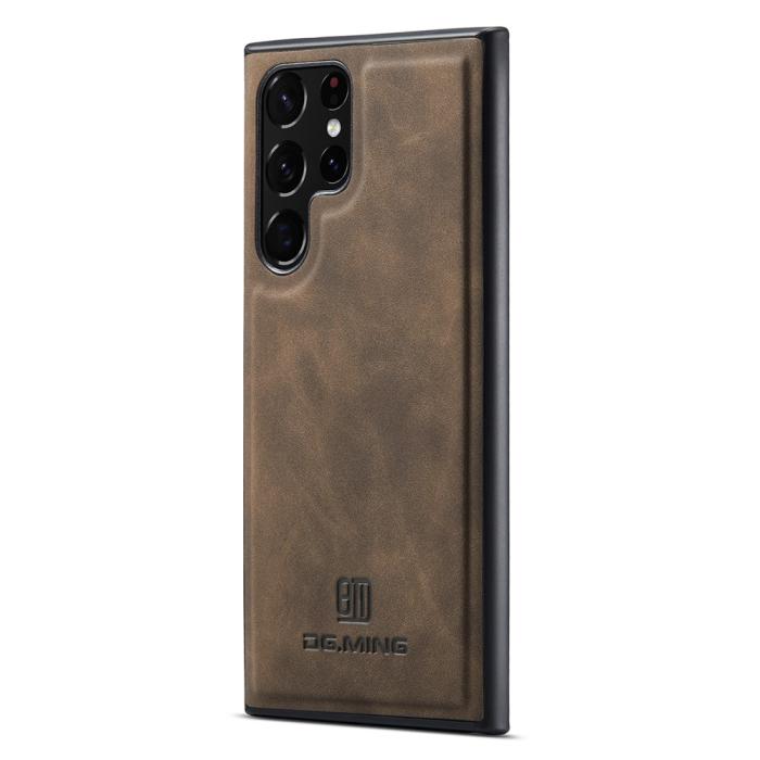 Bild 2, DG.MING DG.MING Galaxy S26 Ultra Skal Läderbelagt Mörk Brun - Teknikhallen.se