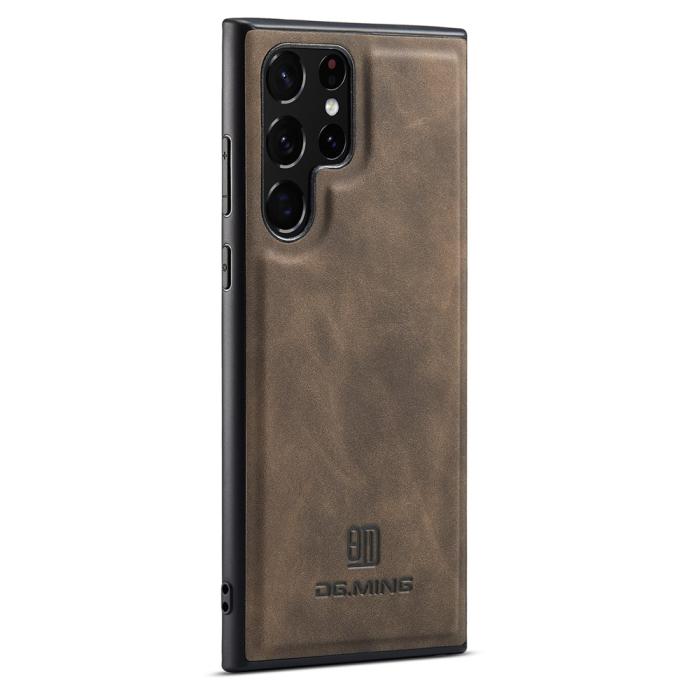 Bild 3, DG.MING DG.MING Galaxy S26 Ultra Skal Läderbelagt Mörk Brun - Teknikhallen.se