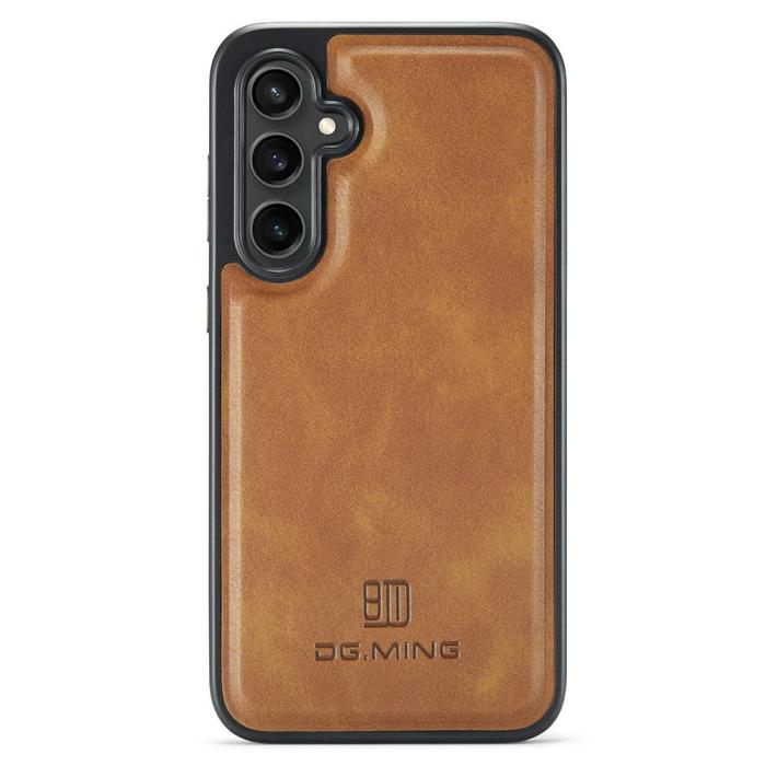 Bild 3, DG.MING DG.MING Samsung Galaxy S26 Plus Skal Läderbelagt Hybrid Brun - Teknikhallen.se