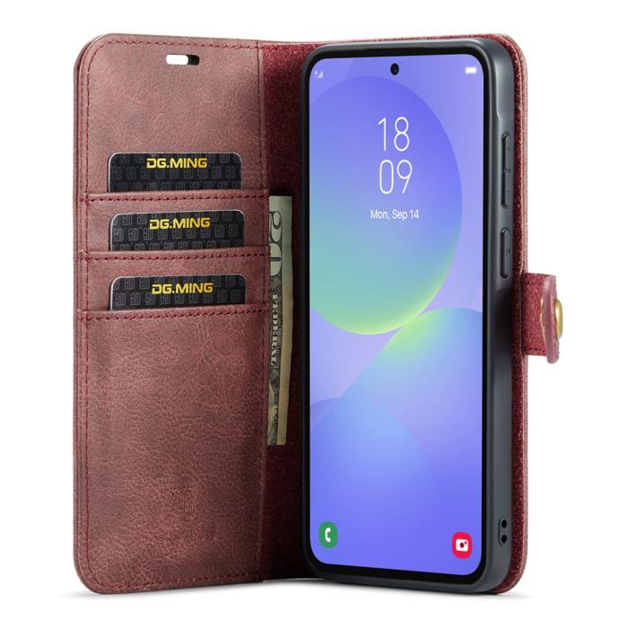 Bild 3, DG.MING DG.MING Samsung Galaxy A37 5G 2in1 Fodral / Skal Röd - Teknikhallen.se