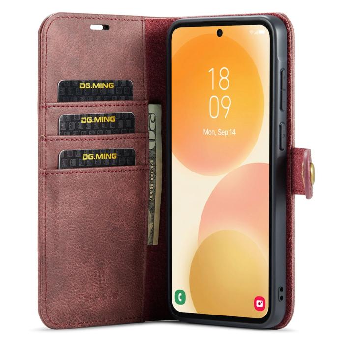 Bild 3, DG.MING DG.MING Samsung Galaxy A57 5G 2in1 Fodral / Skal Röd - Teknikhallen.se