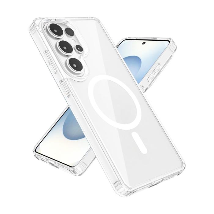 Bild 2,  Samsung Galaxy S26 Ultra Skal MagSafe Hybrid Transparent - Teknikhallen.se