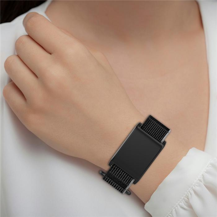 Bild 5,  Whoop 5.0 / MG / 4.0 / 3.0 Klockarmband Nylon Svart - Teknikhallen.se