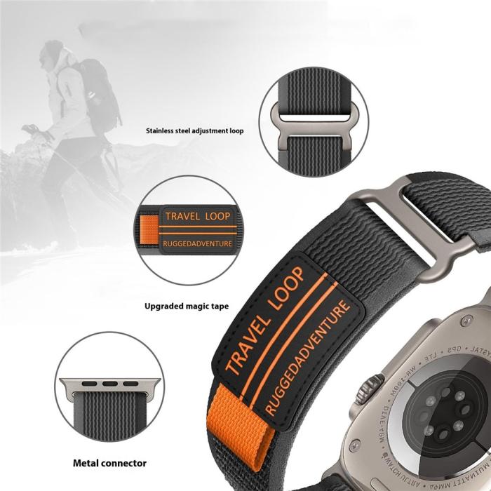 Bild 5,  Whoop 5.0 / MG / 4.0 Klockarmband Trail Loop Svart - Teknikhallen.se