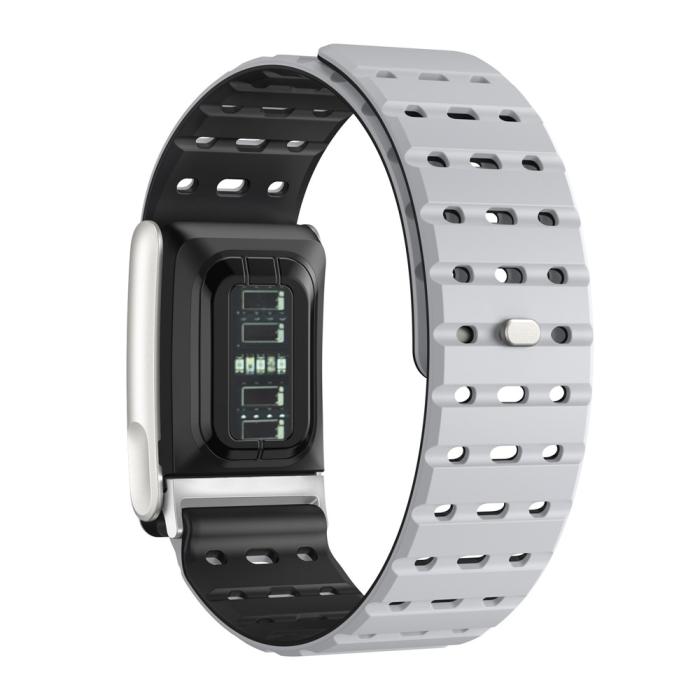 Bild 2,  Whoop MG Klockarmband Silikon Ljus Grå - Teknikhallen.se