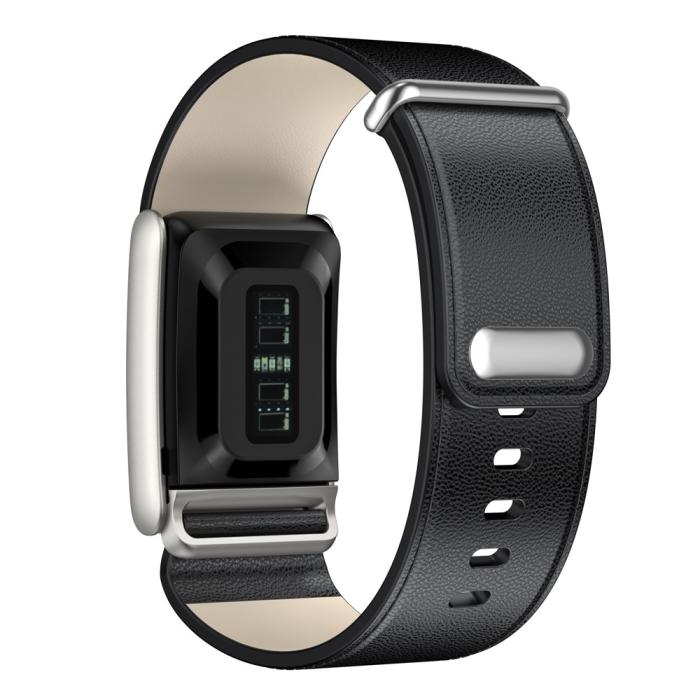 Bild 2,  Whoop 5.0 Klockarmband Äkta Läder Svart - Teknikhallen.se