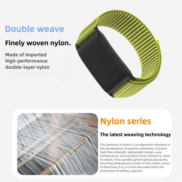 Bild 4,  Whoop 5.0 Klockarmband Nylon Loop Blå - Teknikhallen.se