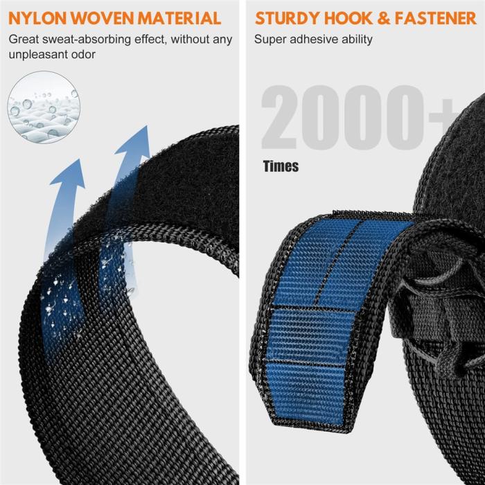 Bild 4,  Polar Loop Klockarmband Nylon Trail Svart - Teknikhallen.se
