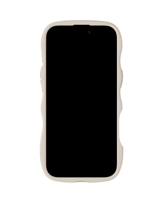 Bild 4, holdit holdit iPhone Air Mobilskal Wavy Light Beige/Transparent - Teknikhallen.se