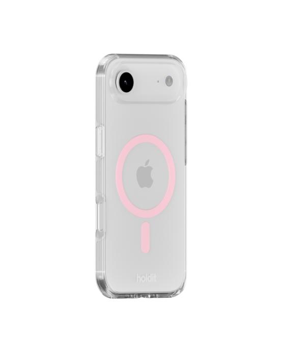 Bild 2, holdit holdit iPhone Air MagSafe Mobilskal Pink/Transparent - Teknikhallen.se