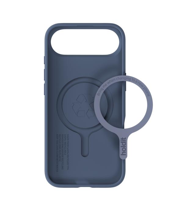 Bild 4, holdit holdit iPhone Air Mobilskal Soft MagSafe Pacific Blue - Teknikhallen.se
