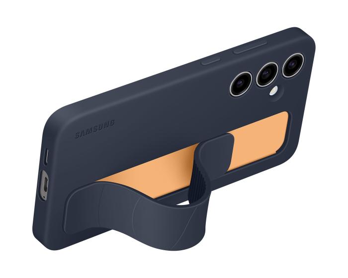 Bild 3, Samsung Samsung Galaxy S24 FE Skal Standing Grip Mörk Blå - Teknikhallen.se