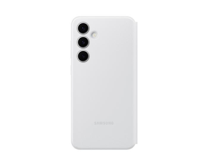 Bild 2, Samsung Samsung Galaxy S24 FE Fodral Smart View White - Teknikhallen.se