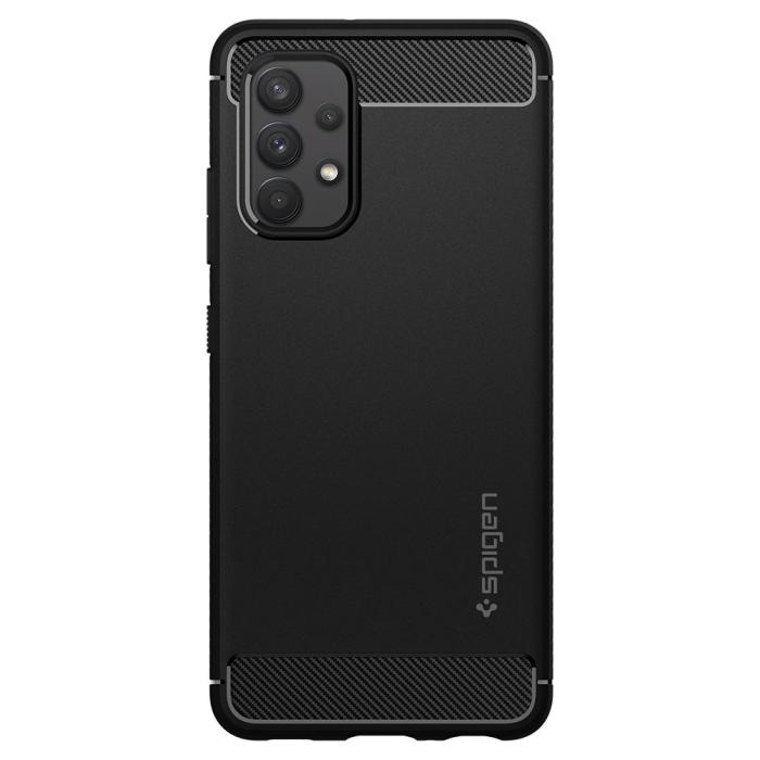 Bild 2, Spigen Spigen Samsung Galaxy A52/A52s Skal Rugged Armor Svart - Teknikhallen.se