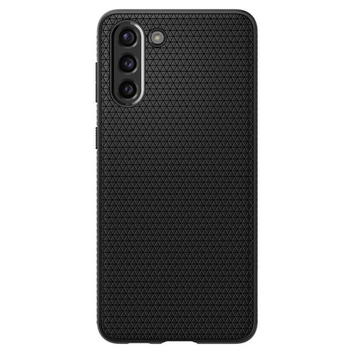 Bild 2, Spigen Spigen Samsung Galaxy S21 Skal Liquid Air Svart - Teknikhallen.se