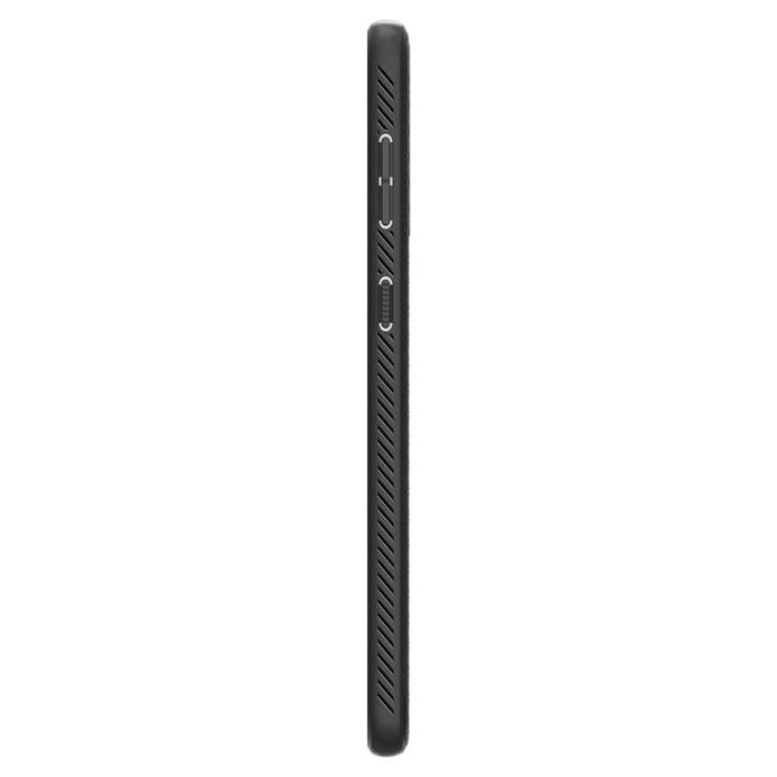 Bild 5, Spigen Spigen Samsung Galaxy S21 Skal Liquid Air Svart - Teknikhallen.se