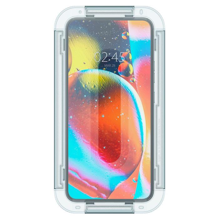 Bild 5, Spigen Spigen Samsung Galaxy S22 2-PACK Skärmskydd GLAS.tR 