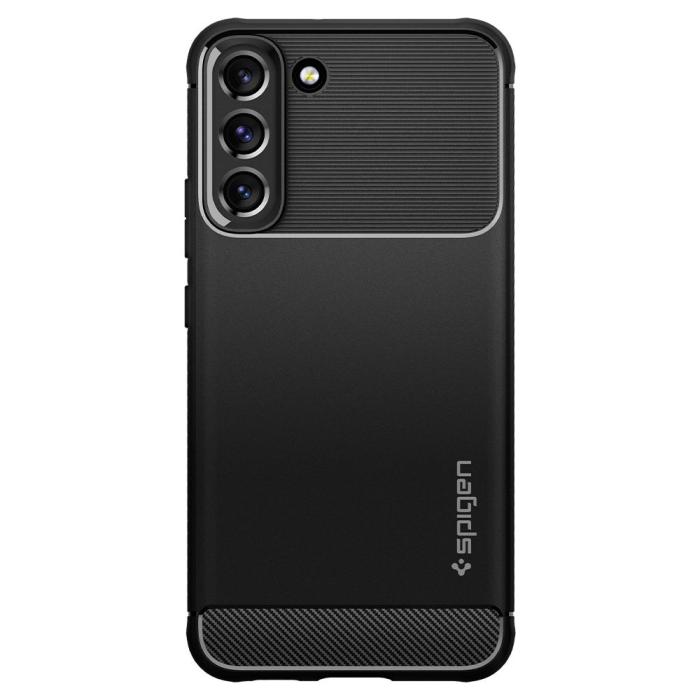 Bild 2, Spigen Spigen Samsung Galaxy S22 Skal Rugged Armor Svart - Teknikhallen.se
