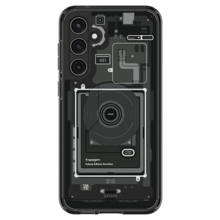 Bild 4, Spigen Spigen Samsung Galaxy S23 FE Skal Ultra Hybrid Zero One - Teknikhallen.se