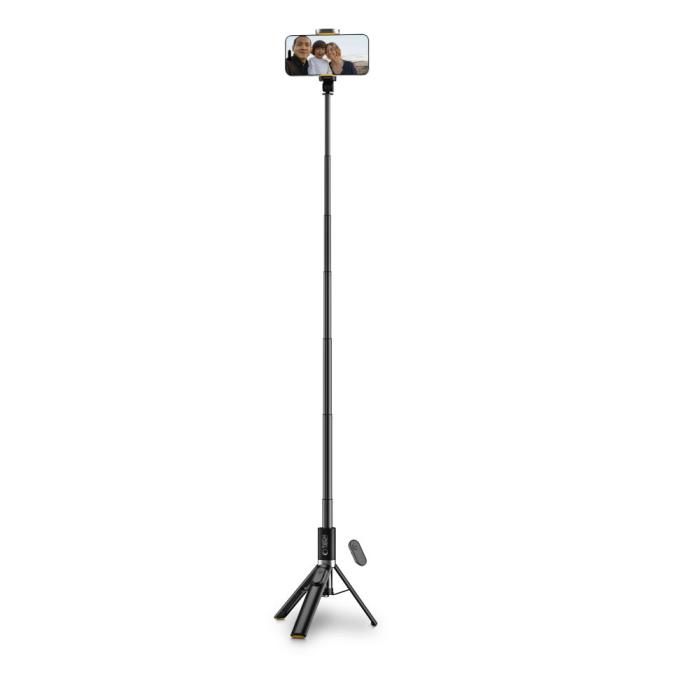 Bild 2, Tech-Protect Tech-Protect Bluetooth Selfiestick Tripod Svart - Teknikhallen.se