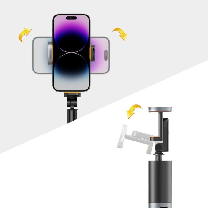 Bild 5, Tech-Protect Tech-Protect Bluetooth Selfiestick Tripod Svart - Teknikhallen.se